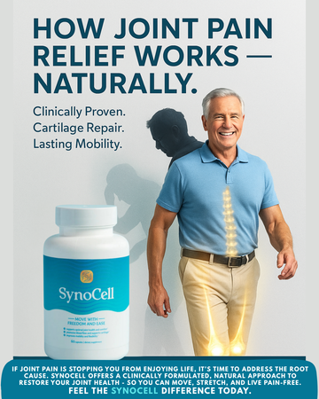 How Joint Pain Relief Works, SynoCell Supplement