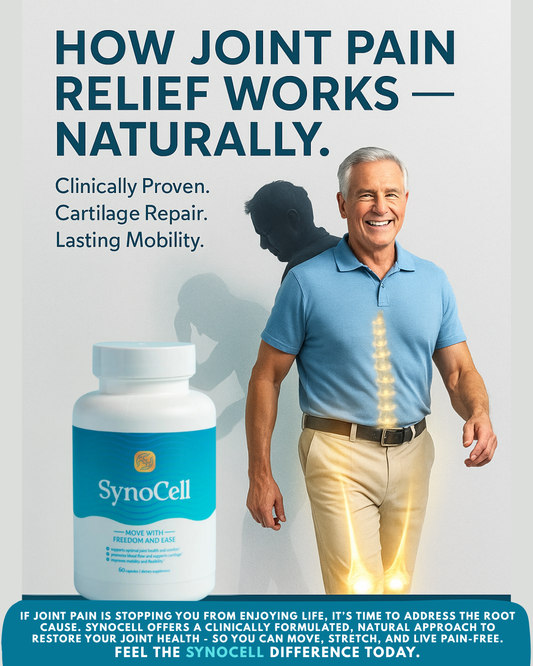 How Joint Pain Relief Works, SynoCell Supplement