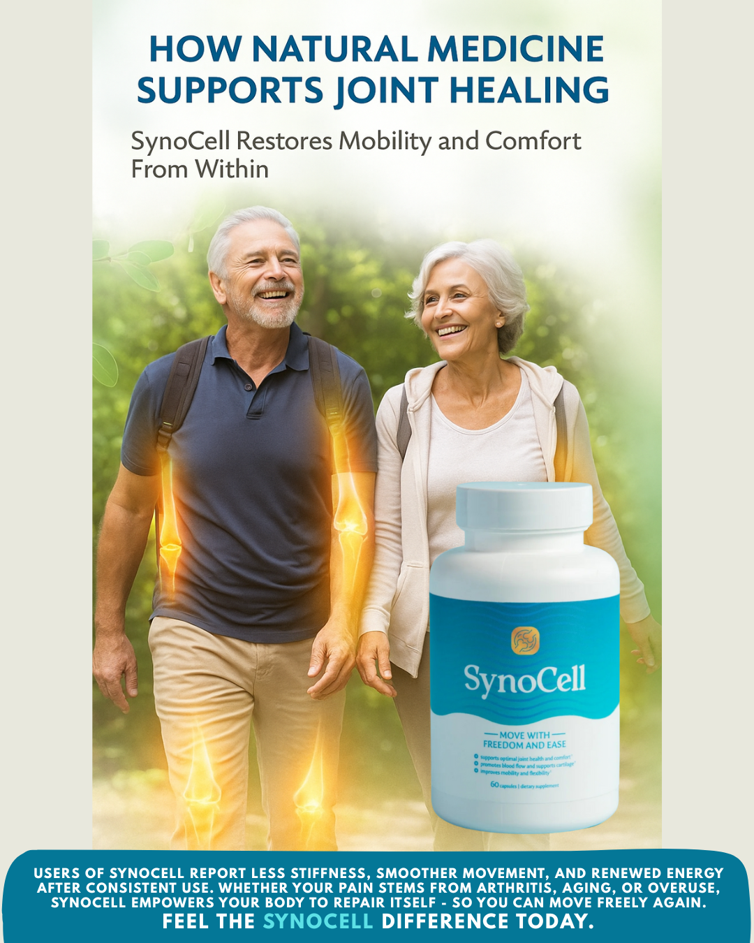 How Natural Medicine Like SynoCell Supports Joint Healing and Mobility