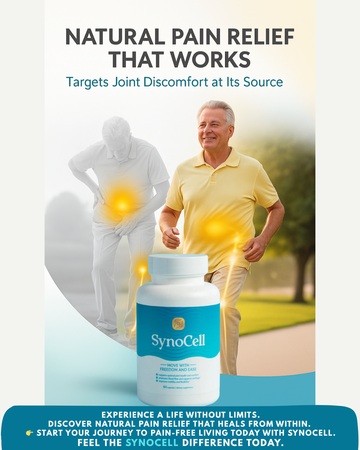 Natural Pain Relief That Works How SynoCell Targets Joint Discomfort at Its Source