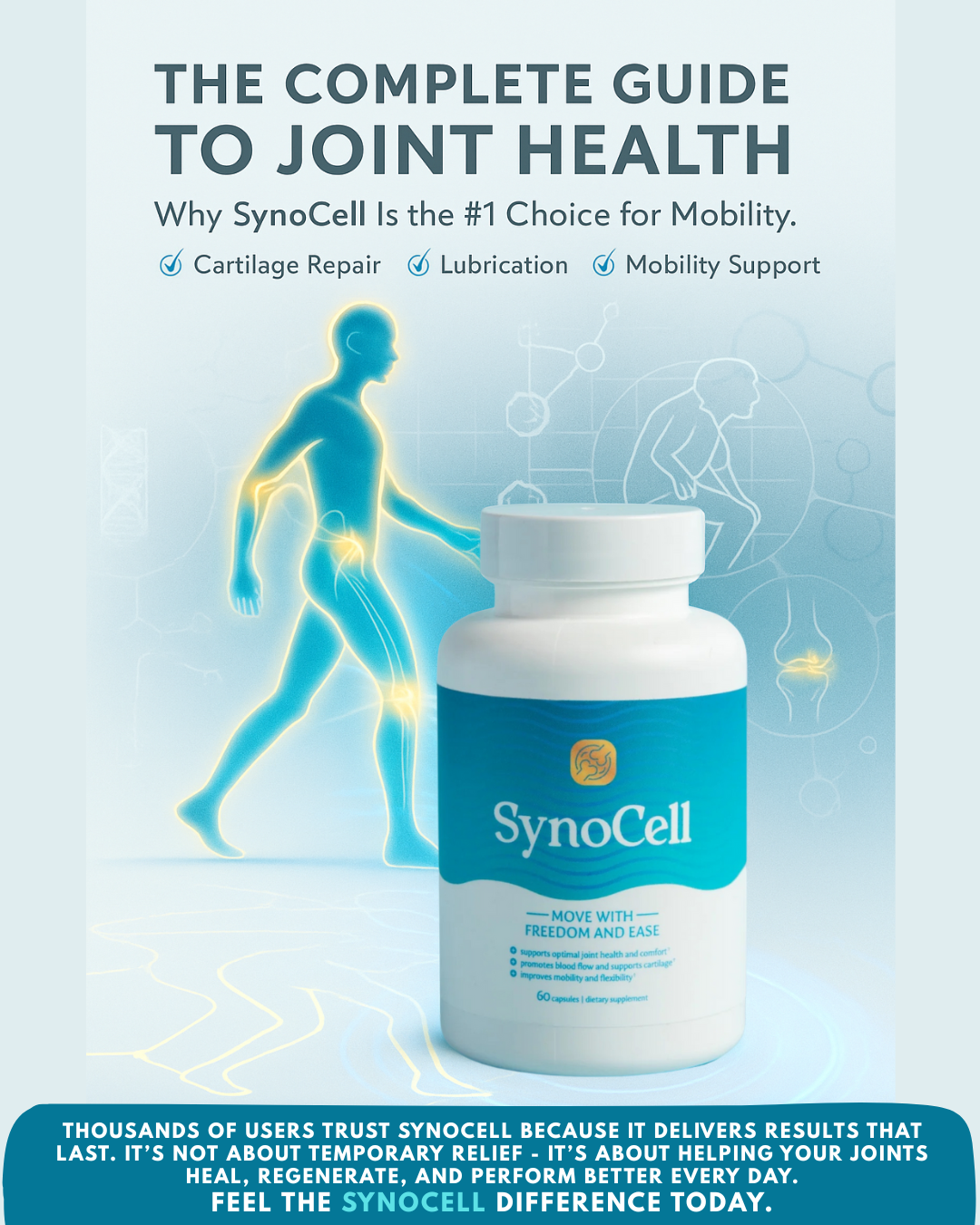 The Complete Guide to Joint Health: Why SynoCell Is the #1 Choice for Mobility