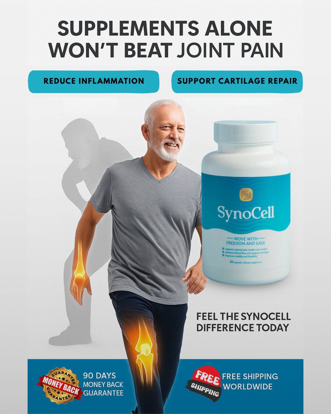 Why Supplements Alone Aren’t Enough to Beat Joint Pain