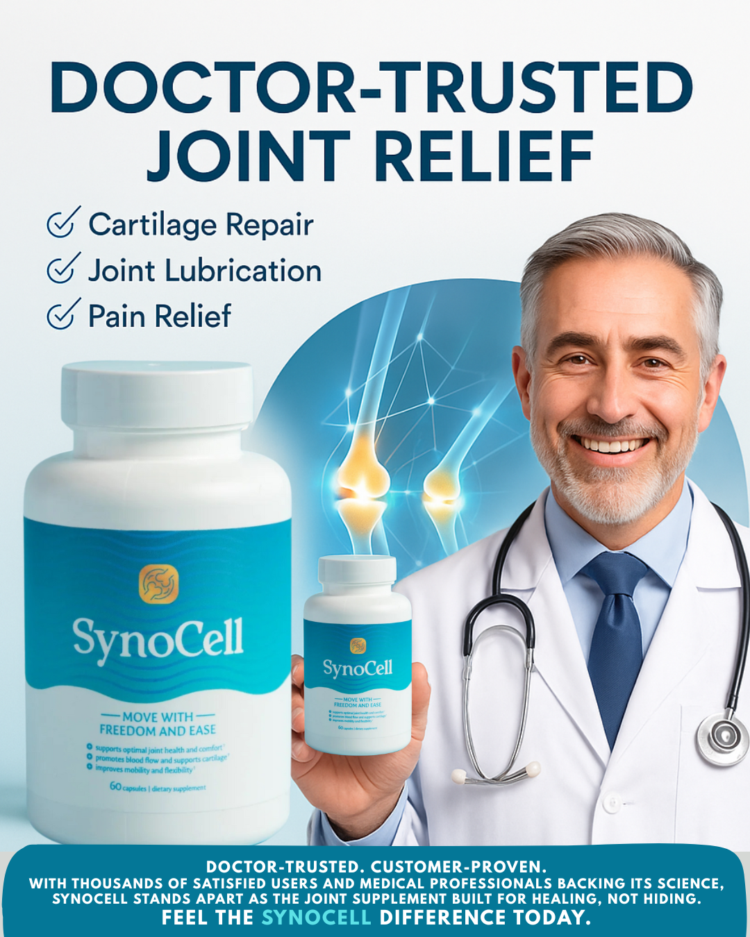 Why SynoCell Is the Joint Supplement Doctors Trust for Lasting Relief