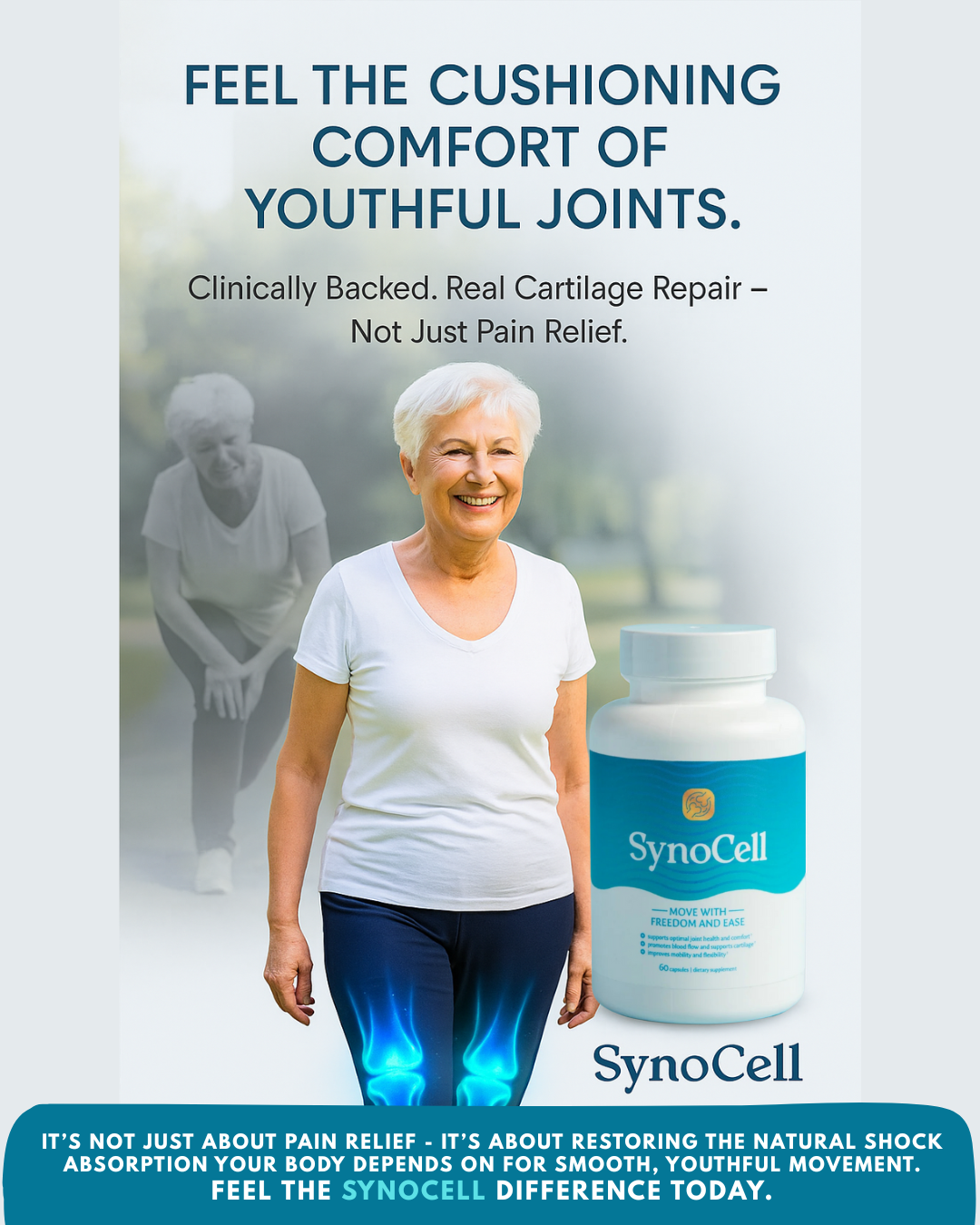 Rediscover the Cushioning Comfort of Youthful Joints with SynoCell