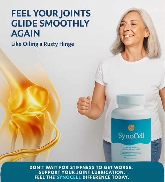 Feel Your Joints Glide Smoothly Again - Like Oiling a Rusty Hinge