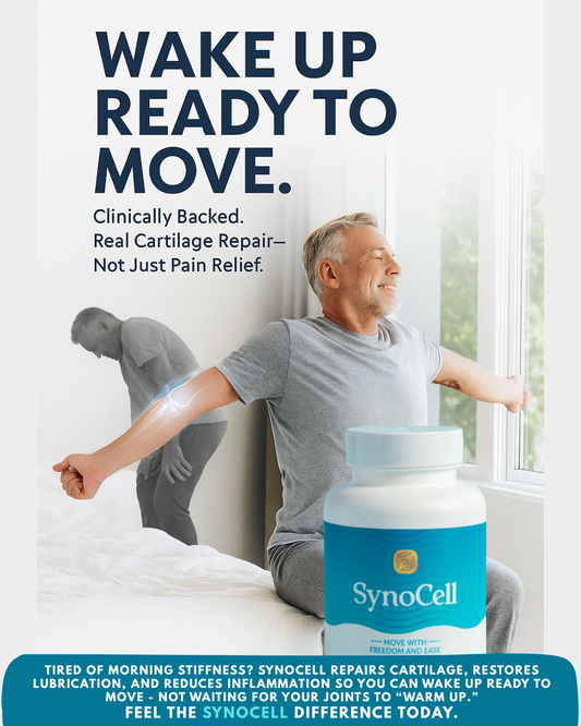 Wake Up Ready to Move: How SynoCell Helps You Beat Morning Stiffness