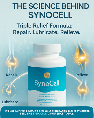 The Science Behind SynoCell’s Triple Relief Formula for Joint Health