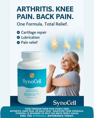 Arthritis, Knee Pain, or Back Pain? Here’s How SynoCell Targets All Three