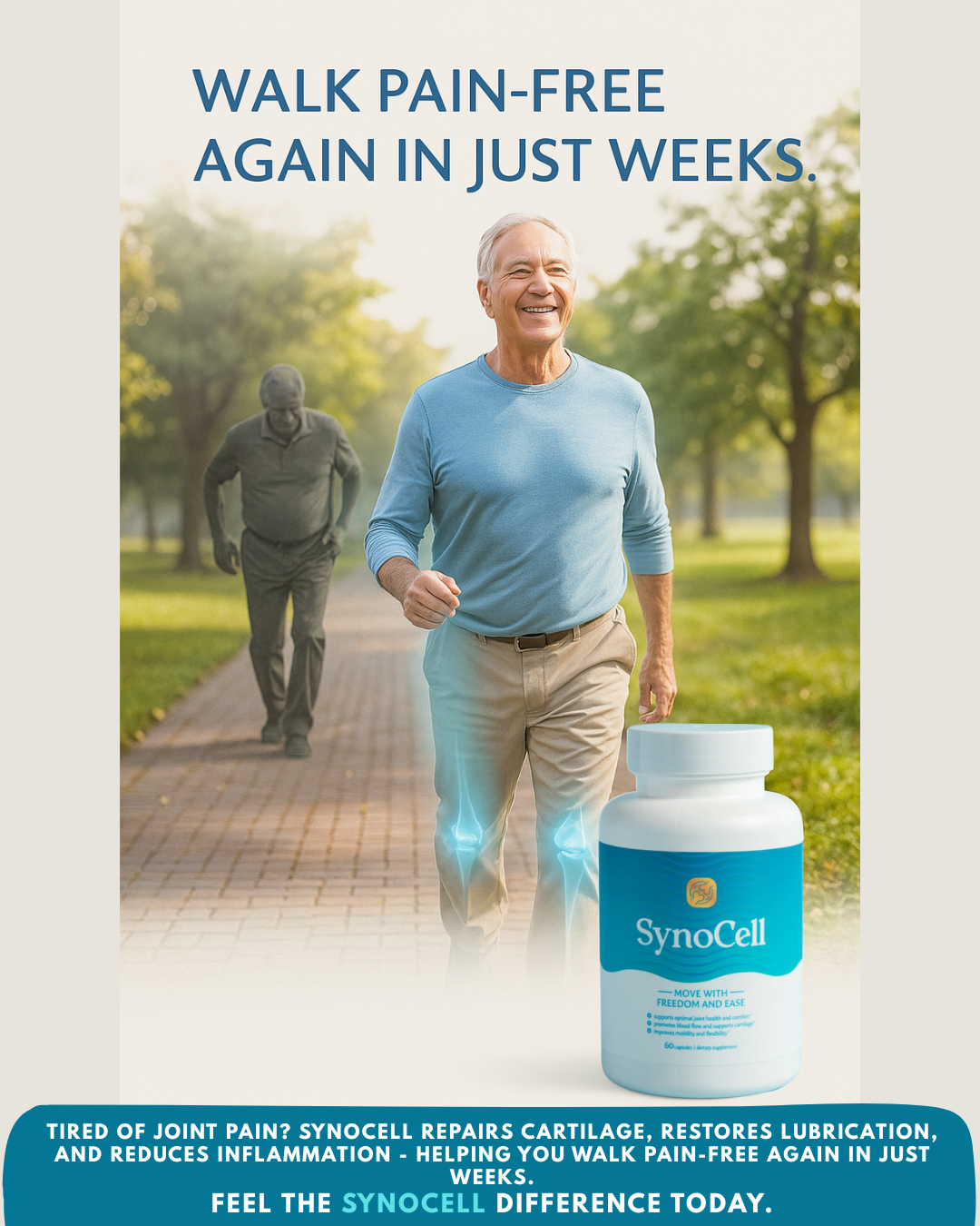 How to Walk Pain-Free Again in Just Weeks with SynoCell’s Triple Relief Formula
