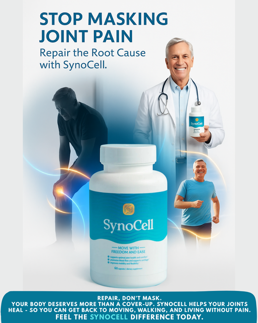Stop Masking Joint Pain - Repair the Root Cause with SynoCell