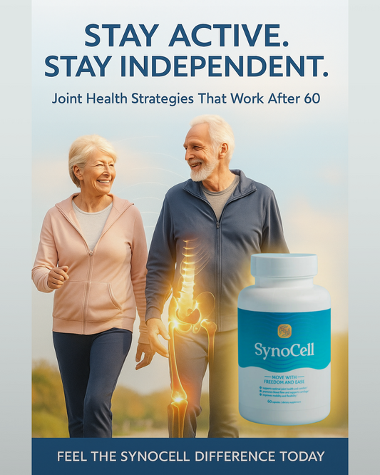 How to Stay Active and Independent at 60+: Joint Health Strategies That Work