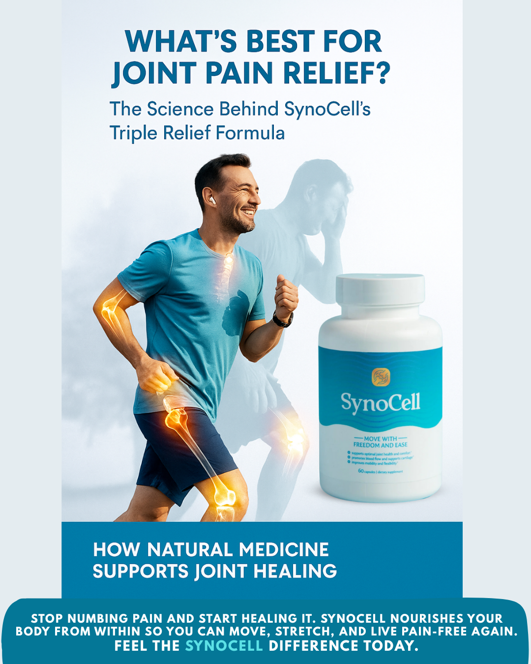 What’s Best for Joint Pain Relief The Science Behind SynoCell’s Triple Relief Formula