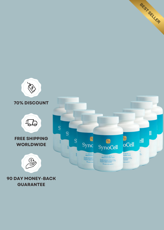 natural pain relief, 9 Bottle SynoCell Supplement