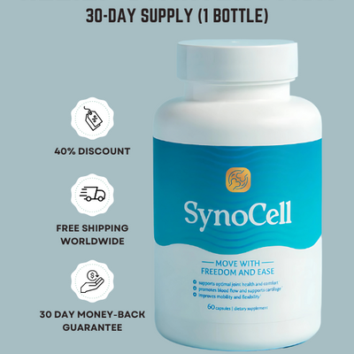natural pain relief, 1 Bottle SynoCell Supplement